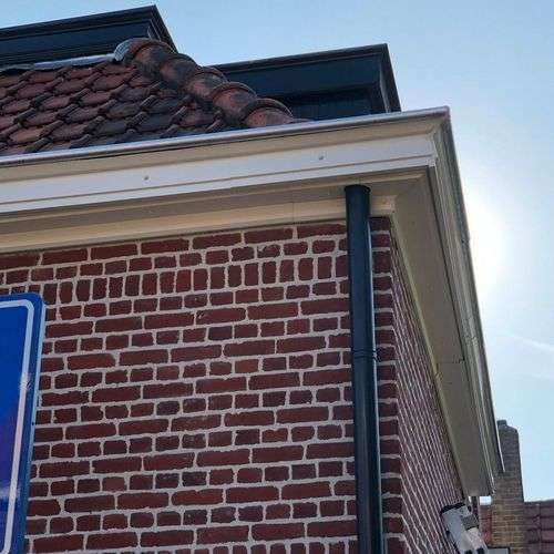 Foto van dakgoot in Dieren Foto van dakgoot in Dieren